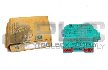 NEW PEPPERL + FUCHS 109565 KFA5-SOT2-EX2 DUAL CHANNEL ISOLATOR SWITCH