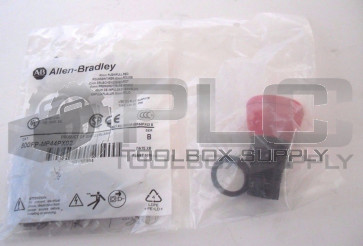 NEW ALLEN BRADLEY 800FP-MP44PX02 SERIES B 40MM PUSH/PULL RED