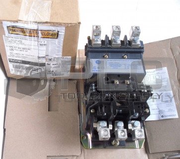 REMANUFACTURED ALLEN BRADLEY 500FL-EOD93 CONTACTOR 200AMP 115-120V 60HZ