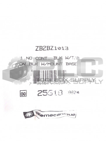 NEW TELEMECANIQUE ZB2BZ1013 CONTACT BLOCK