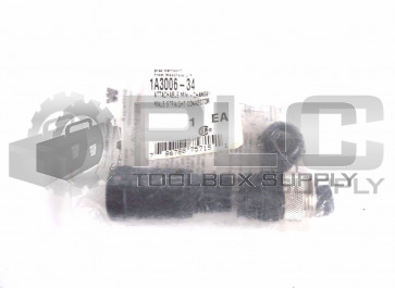 NEW BRAD HARRISON 1A3006-34 MINI-MALE CONNECTOR