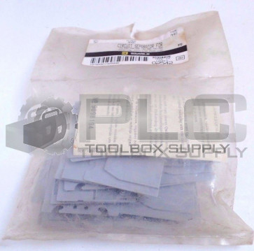 NEW SQUARE D 9080 MH61 QTY 20 CIRCUIT SEPARATOR