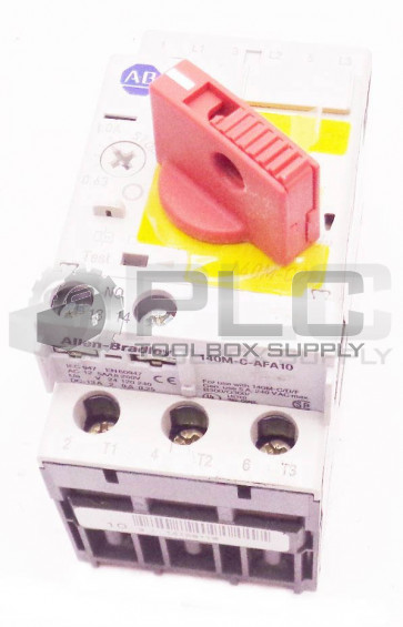 NEW ALLEN BRADLEY 140M-C2E-B10 /B CIRCUIT BREAKER 50/60HZ 