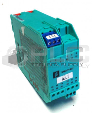 PEPPERL & FUCHS KFD2-TT-EX1 THERMOCOUPLE CONVERTER ANALOG INPUT