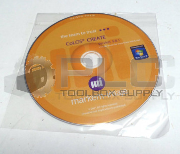 MARKEM COLOS CREATE 5.0.1 CD CD-ROM FOR SMARTDATE X40 X60