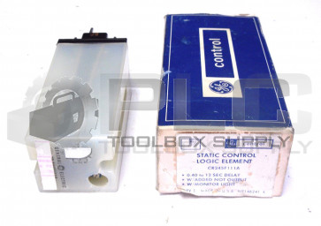 NEW GENERAL ELECTRIC CR245F111A TATIC CONTROL LOGIC ELEMENT MODULE .4-12SEC