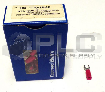 NEW 100PC THOMAS & BETTS RA18-6F
