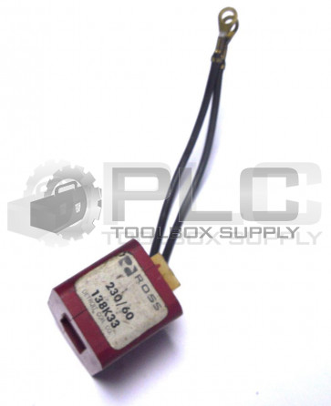 NEW ROSS 138K33 COIL 230V 60CY 2WIRE