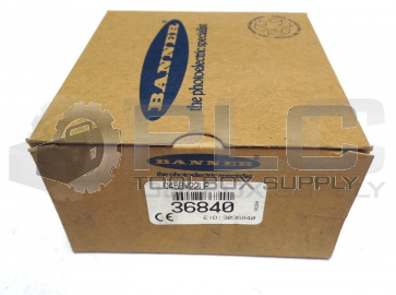 NEW BANNER Q45BW22LP 36840 POLARIZED RETROREFLECTIVE SENSOR