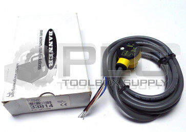 NEW BANNER 33814 T18SN6D PHOTO ELECTRIC SENSOR