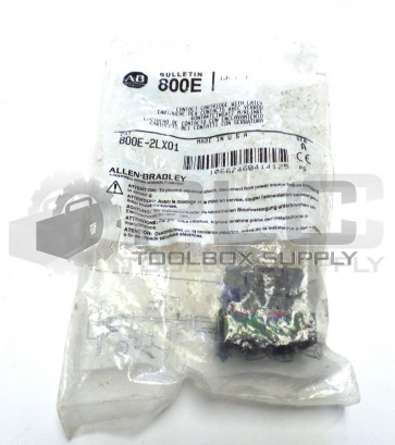 NEW ALLEN BRADLEY 800E-2LX01 CONTACT CARTRIDGE W/ LATCH