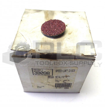 NEW SPEED-LOK METALITE 38098 662611 88 COUNT GRIT 36