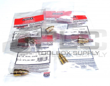 NEW LOT OF 5 LINCOLN ELECTRIC KP1999-1 .045" - .052" OUTGOING GUIDE TUBE