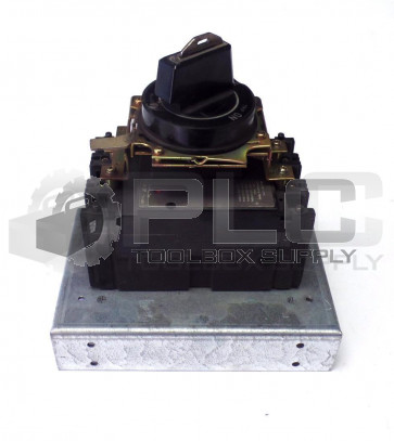 FUJI ELECTRIC BU-FHB3020 CIRCUIT BREAKER W/ KNOB AND BRACKET