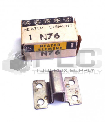 NEW LOT OF 2 ALLEN BRADLEY N76 HEATER ELEMENT