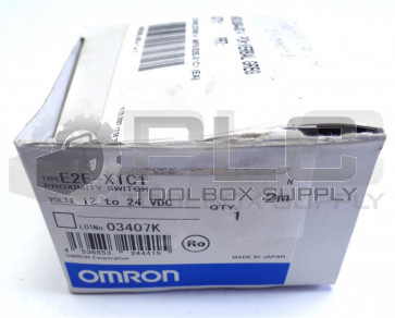 NEW OMRON E2E-X1C1 12-24VDC PROXIMITY SWITCH