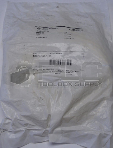 NEW ALLEN BRADLEY 889D-F5AC-10 QD CORDSET 5 PIN DC MICRO STRAIGHT 10M (32.8FT)
