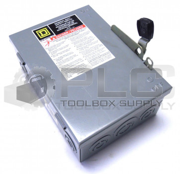 NEW SQUARE D DU321 30A 240V 3P 3Ph