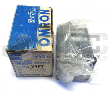 NEW OMRON E5B-Y4PT SOLID STATE TEMPERATURE CONTROLLER