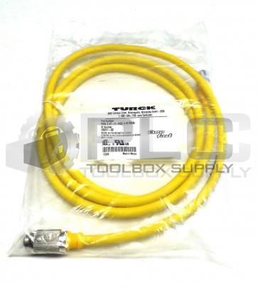 NEW TURCK RKG4.4T-2-RSE4.4T/S600 RUBBER MOLDED CORDSET