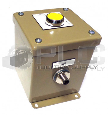 NEW HOFFMAN E1PBXM/SPL ENCLOSURE PUSHBUTTON STEEL 1PB SPECIAL MODEL