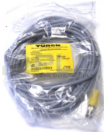 NEW TURCK WKC 8T-10-RSC 8T U99-17756 - EUROFAST MOLDED CORDSET