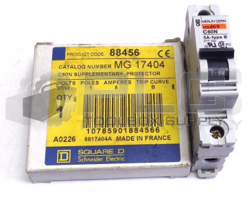 NEW SQUARE D MG17404 THERMAL MAGNETIC BREAKER