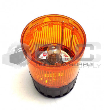 ALLEN BRADLEY 855T-B10DD5 AMBER STEADY INCANDESCENT 2-CIRCUIT WITH SOUND
