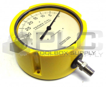 NEW PERMA-CAL GAUGE DIAL INDICATING 121TID25Y21 CAGE 59018 0-30