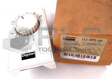 NEW DAYTON 4PU48 HEATING CONTROL RANGE: 50-90 DEG.