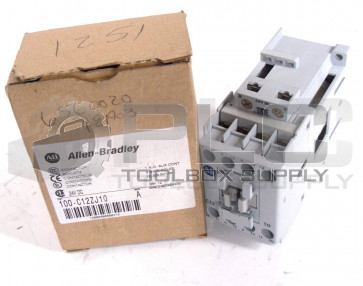 NEW ALLEN BRADLEY 100-C12ZJ10 SERIES A 24V DC COIL 100-C12Z*10