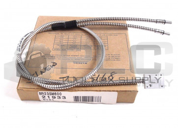 NEW BANNER BR23SM600 21933 FIBER BR23SM600 GLASS FIBEROPTIC ASSEMBLY