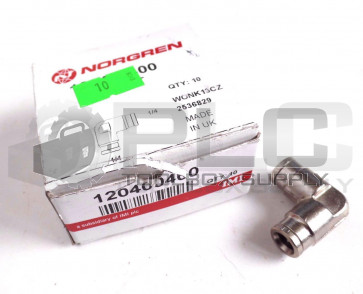 NEW NORGREN 120400400 PNEUFIT 1/4 QTY 10