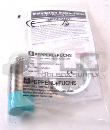 NEW PEPPERL+FUCHS NBN15-30GM50-E2-V1 INDUCTIVE SENSOR 084201