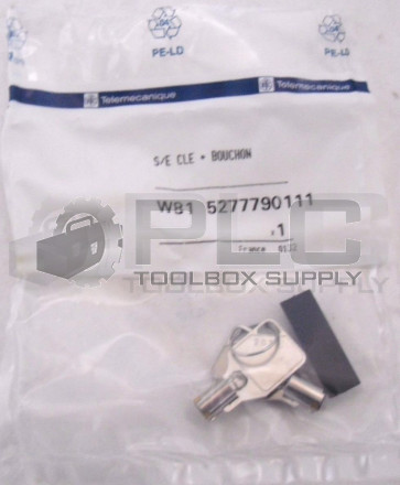 NEW TELEMECANIQUE W81 5277790111 TWO KEY SET
