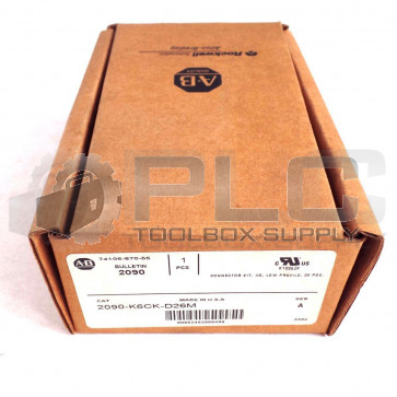 NEW ALLEN BRADLEY 2090-K6CK-D26M CONNECTOR KIT LOW PROFILE 2090K6CKD26M