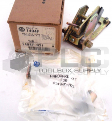 NEW ALLEN BRADLEY 1494F-N21 /A SERIES A MULTIPLE DOOR INTERLOCK KIT