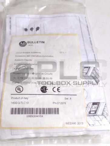 NEW ALLEN BRADLEY 140G-G-TLC13 CIRCUIT-BREAKER ACCESSORY LUG