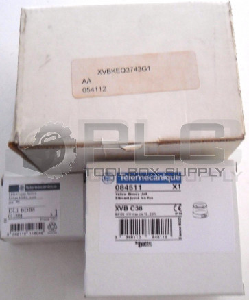 NEW TELEMECANIQUE XVBKEQ3743G1 CONSISTS OF DL1BDB8 AND XVBC38