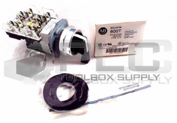 NEW ALLEN BRADLEY 800T-J19KE7H SELECTOR SWITCH 800TJ19KE7H
