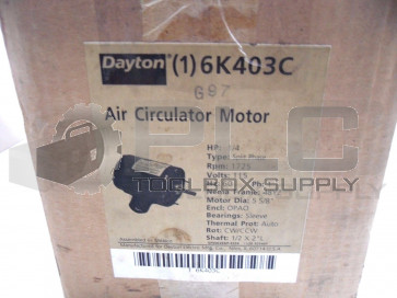 NEW DAYTON 6K403C AIR CIRCULATOR MOTOR