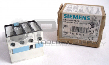 NEW SIEMENS 3RH1921-1LA11 AUXILIARY BLOCK