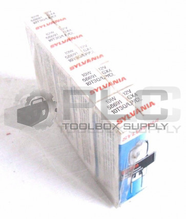 NEW SYLVANIA 10T3Q/LP/CL BI-PIN PACK OF FIVE 10T3Q/CP