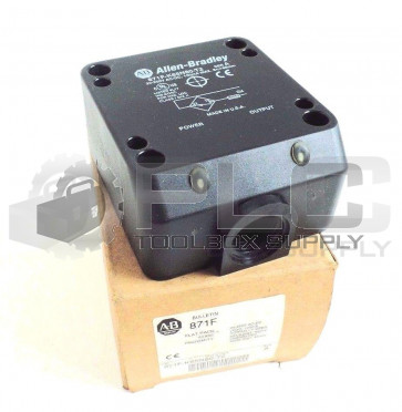 NEW ALLEN BRADLEY 871F-K65N80-T2 PHOTOSWITCH FLAT PACK 80X80 PROXIMITY