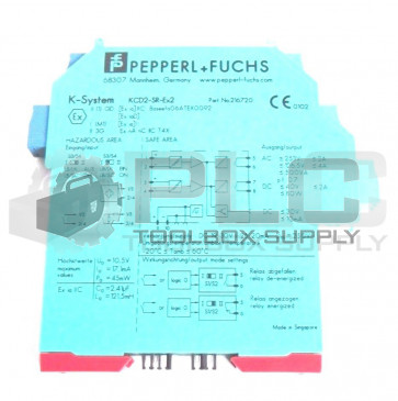 NEW PEPPERL + FUCHS KCD2-SR-Ex2 TRANSFORMER BARRIER