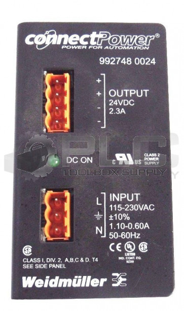 WEIDMULLER 992748 0024 POWER SUPPLY