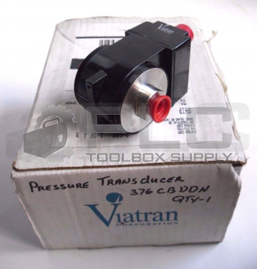 NEW VIATRAN 376CBDDH PRESSURE TRANSMITTER