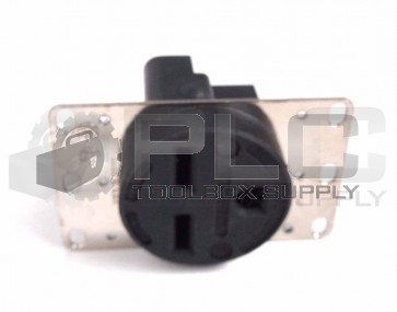 NEW HUBBELL HBL9330 FLUSH MOUNT RECEPTACLE 30A 250VAC 2 POLE 3 WIRE 9330 NO BOX