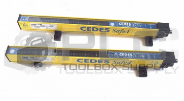 CEDES S4S-ARF2I-KF2-ACD4E S4S-ARF2I-KF2-ACD59 SAFETY LIGHT CURTAIN SET SAFE4