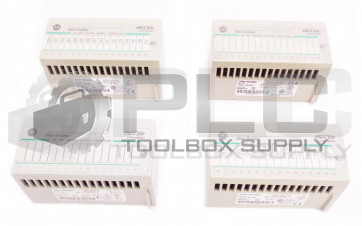 LOT OF 4 ALLEN BRADLEY 1794-OB16P FLEX I/O 24VDC SOURCE OUTPUT MODULE 1794-0B16P